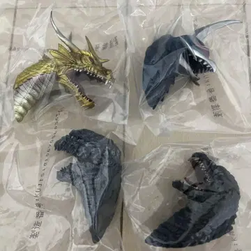 제일복권 고질라 대괴수 열전 G 몬스터 헤드 마그넷