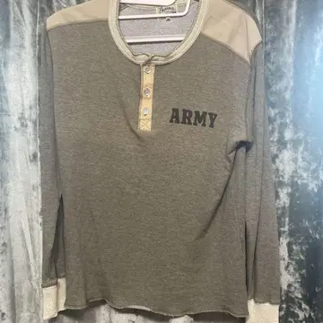 Pherrus's ARMY 프린트 긴팔 셔츠