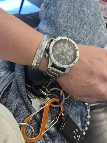 NIXON 아날로그 손목시계 크로노그래프