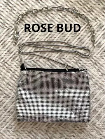 ROSE BUD 실버 2WAY 백