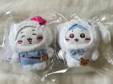 치이카와 (먼작귀) 헬로키티 하치와레 시나모롤 마스코트 키링