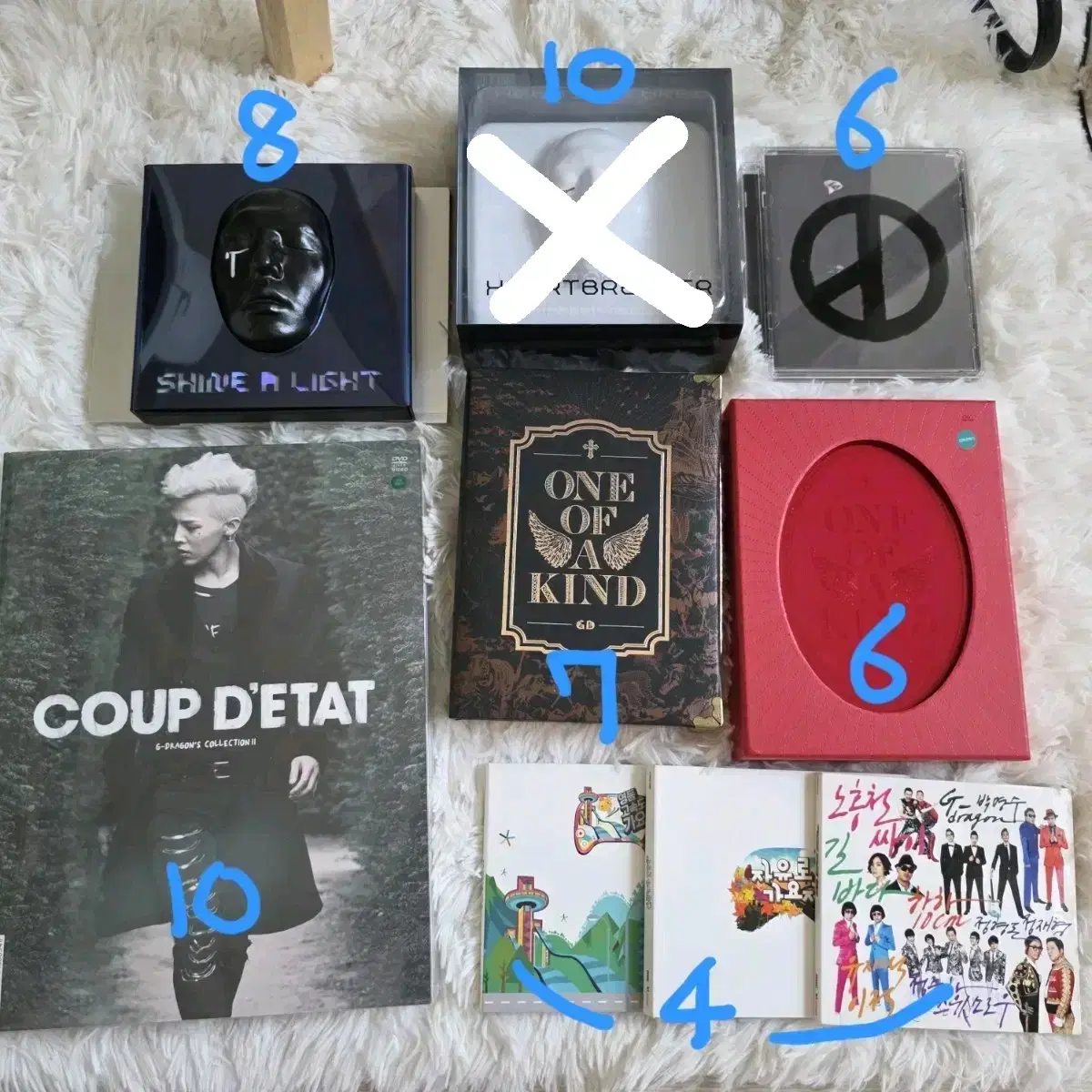 G-dragon GD album DVD first edition, Coup d'etat, One of a Kind