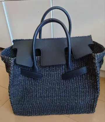 Sea 카고 백 네이비 BASKET BAG M