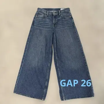 GAP BAGGY MID RISE 부츠 컷 데님 26 2R