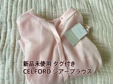 CELFORD 시어 블라우스 핑크 미사용 새상품