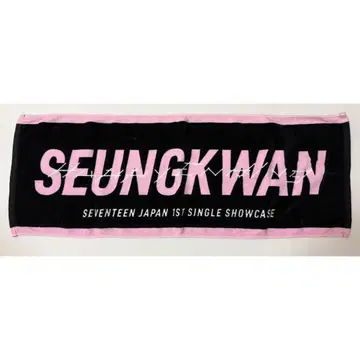 세븐틴 세부치 성광 타월