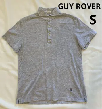 GUY ROVER 라이트 그레이 S 피케 셔츠