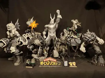 히로아카 제일복권 올마이트 데쿠 카쨩 흑백 피규어