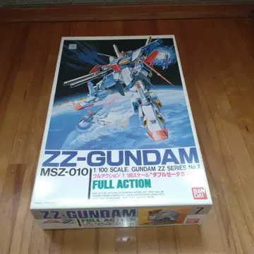 1/100 MSZ-010 ZZ 건담 프라모델
