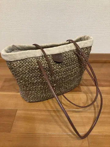 일비종떼 숄더 바스켓백