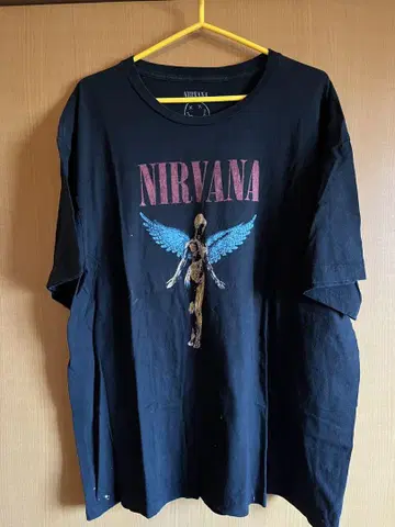 NIRVANA 그래픽 티셔츠 2XL
