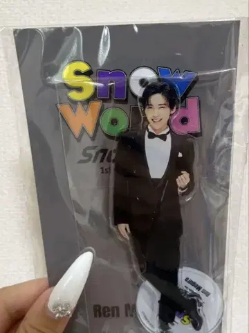 메구로 렌 아크릴 스탠드 Snow World