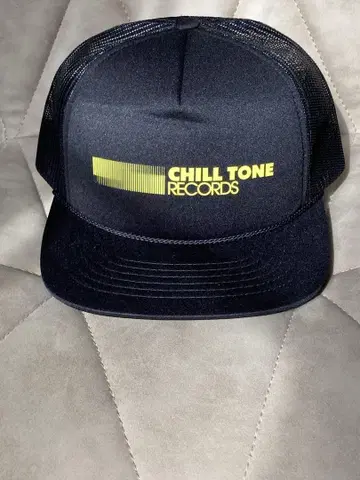 해외 음악 라벨(CHILLTONE RECORDS) 모자 캡 메쉬