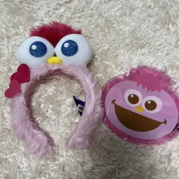 모피 머리띠 파우치