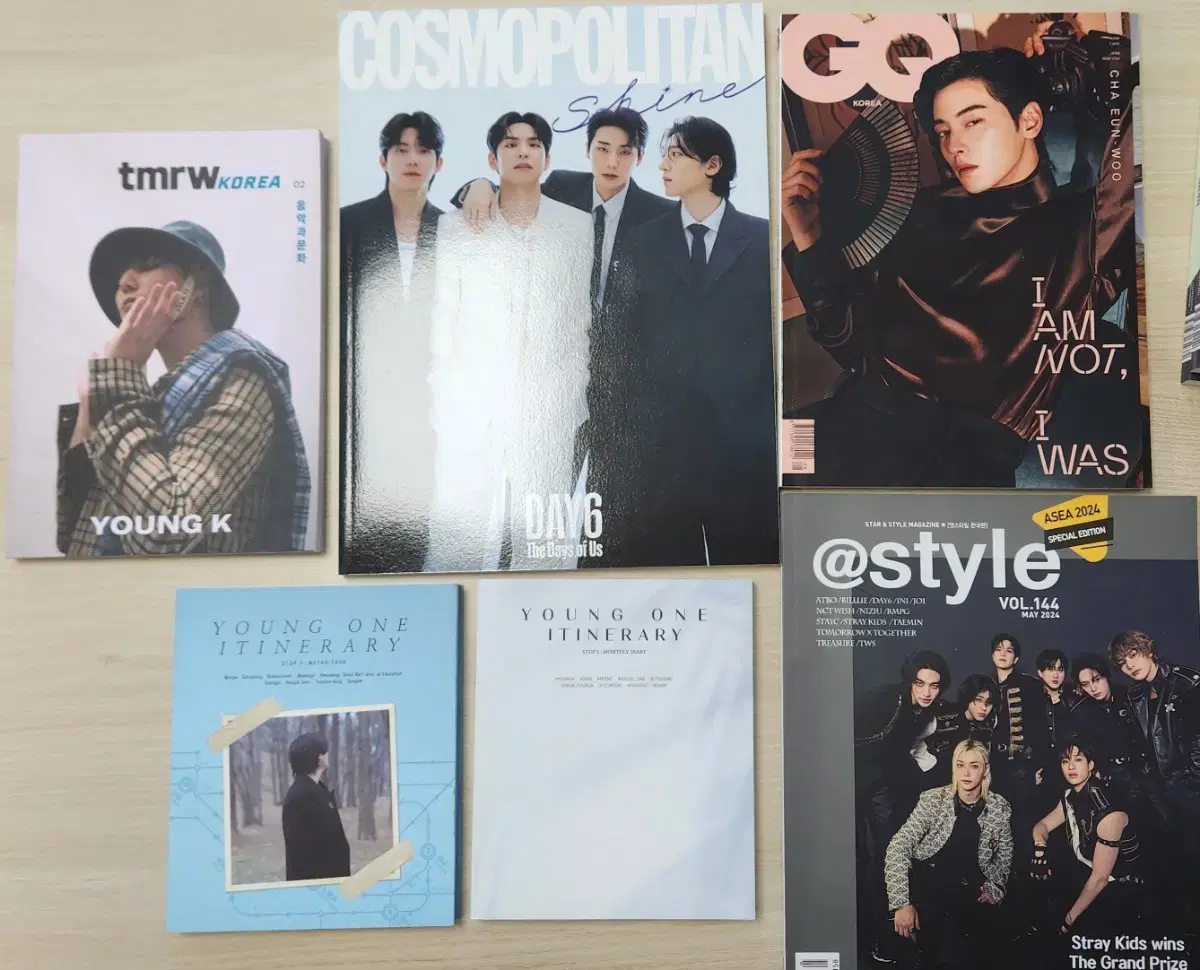 DAY6 Magazine Young K Forever tmrw Cosmopolitan DIkon GQ @Star1