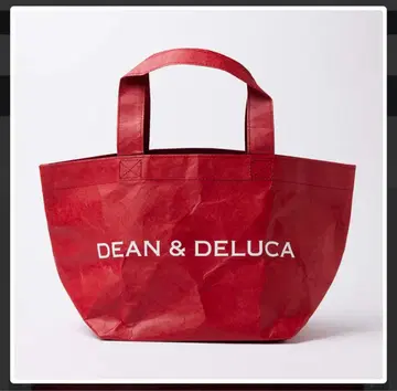 DEAN & DELUCA 빨간색 토트백 2장 세트