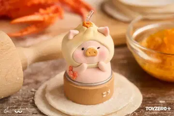 루루 작은 돼지  점심  게 돼지 만두