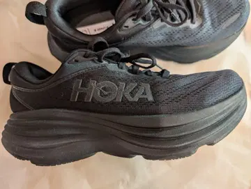 HOKA BONDI 8 블랙 24cm
