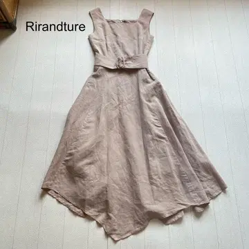 Rirandture 린넨 아지메 원피스 베이지 0