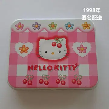 1998년 산리오 헬로키티 캔 소품함 체리 키티