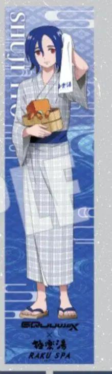 건담 GQuuuuuuX 지크 액스 극락탕 콜라보 머플러 타월