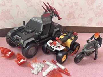 G.I. Joe Classified 자동차 바이크 배기 3 세트