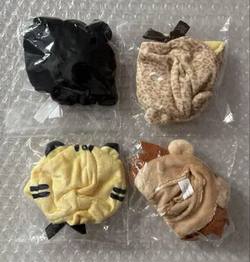 옷 갈아입기 판초 4종 세트