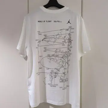Jordan 화이트 티셔츠 2XL