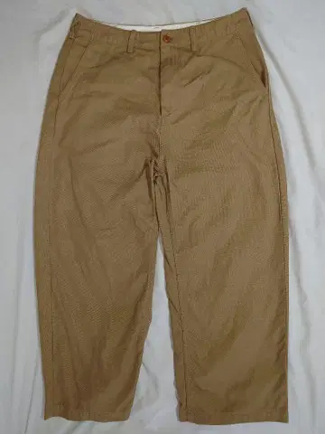 weac. BULGARIAN WIDE PANTS BEIGE