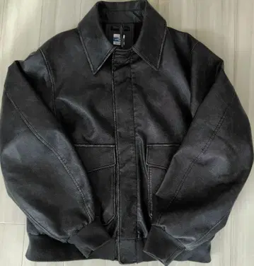 ARMY TWILL SANFORIZED 가죽 자켓