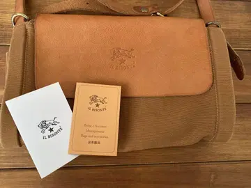 일비종떼 원통형 캔버스 숄더백 크로스 바디백