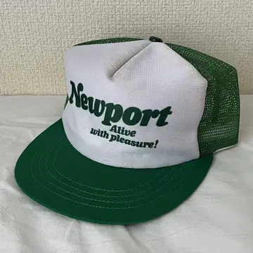 80s 미국제 Newport 뉴포트 메쉬 캡 빈티지