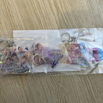 HARAJUKU FESTIVAL 키링 3개 세트