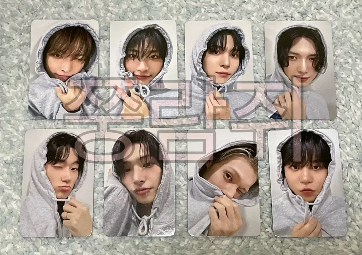 Ateez makestar Hoodie Unreleased Poca Set