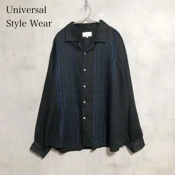 Universal Style Wear 린넨 쿠바 셔츠