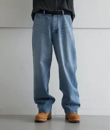 루즈 핏 데님 팬츠 주문