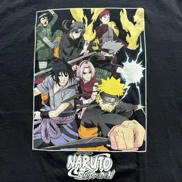 NARUTO 공식 사이즈 XL 애니메이션 애니메이션 T