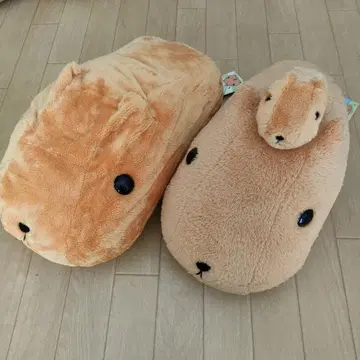 카피바라 봉제 인형 2개 세트 인형뽑기 경품