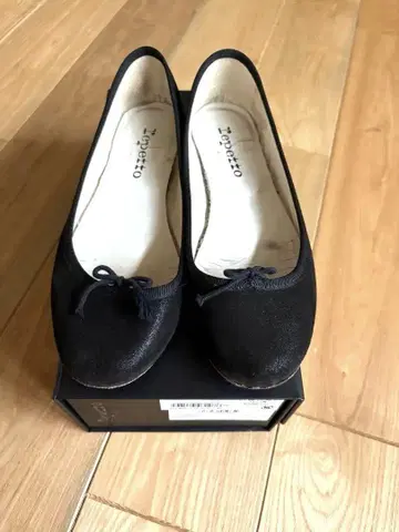 레페토 블랙 발레 슈즈 38(24cm)