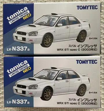 토미카 리미티드 빈티지 눈물 스바루 임프레자 WRX STi 2대