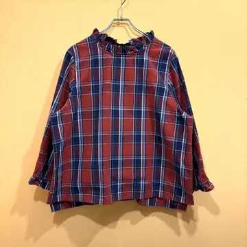 NIMES 님 풀오버 블라우스 개더링