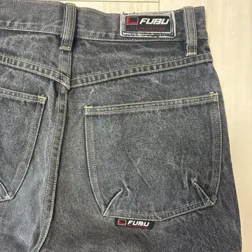 FUBU 다크 그레이 카고 팬츠
