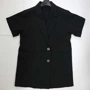 af.comfy 블랙 테일러드 베스트 자켓
