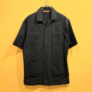 havanera 쿠바 셔츠 블랙 S