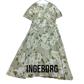 INGEBORG 플라워 프린트 원피스