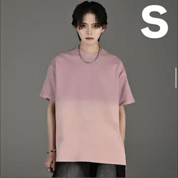 ADRER 빈티지 디자인 그라데이션 릴랙스 핏 티셔츠
