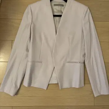 띠어리 럭스 노카라 자켓