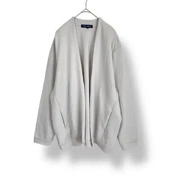 SILKY JERSEY 남성용 맨투맨 가디건 티셔츠 그레이 M