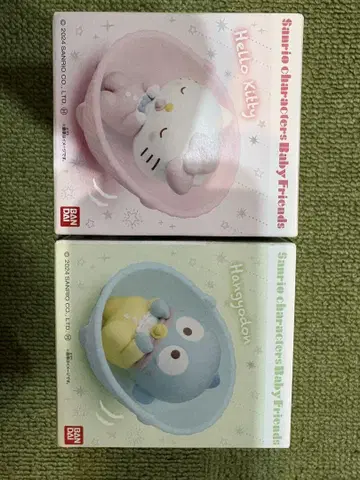 산리오 캐릭터즈 베이비 프렌즈 피규어 키티 & 한교동 세트