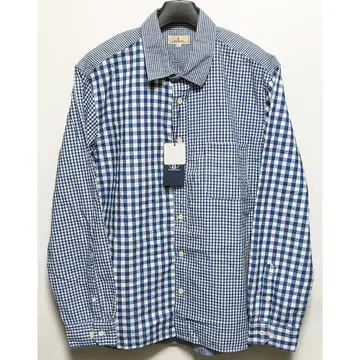 JAPAN BLUE JEANS 깅엄 클레이지 셔츠 2XL 새상품